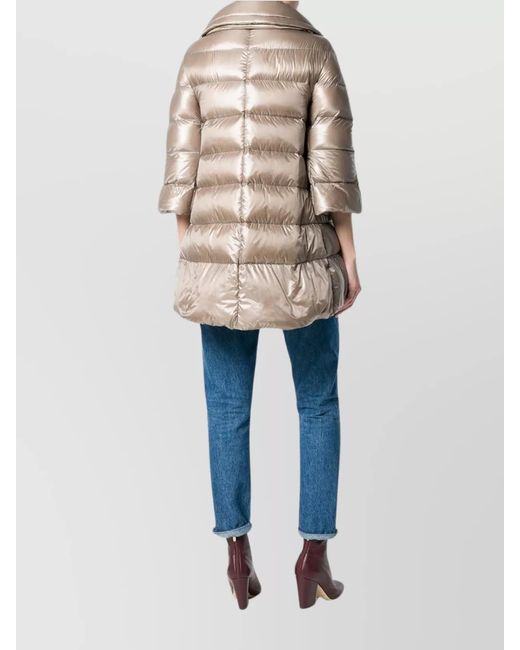 Herno Natural Cleofe Padded Puffer Down Jacket