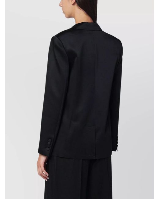Jonathan Simkhai Blue Double Breasted Jacket