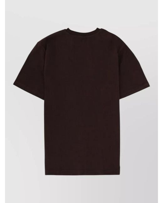 ROTATE BIRGER CHRISTENSEN Black Logo Knit Crew Neck Oversized T-Shirt