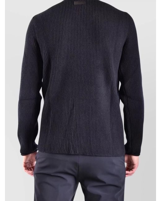 Moschino Black Wool Jumper for men