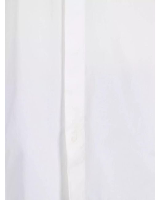Jil Sander White Cotton Shirt for men