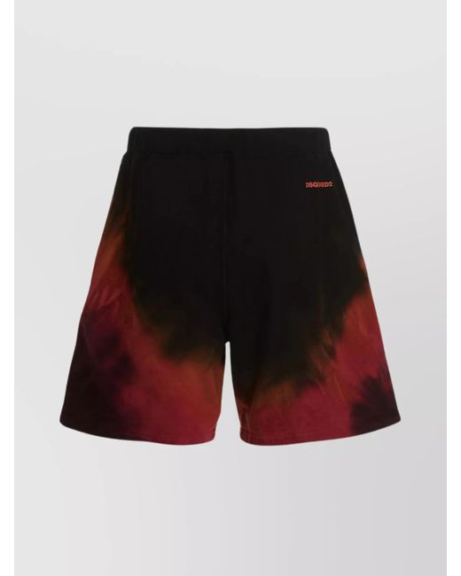 DSquared² White Cotton Deck Shorts for men