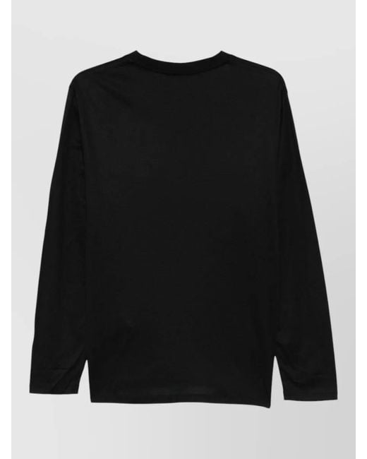 Emporio Armani Black Long-Sleeve T-Shirt for men