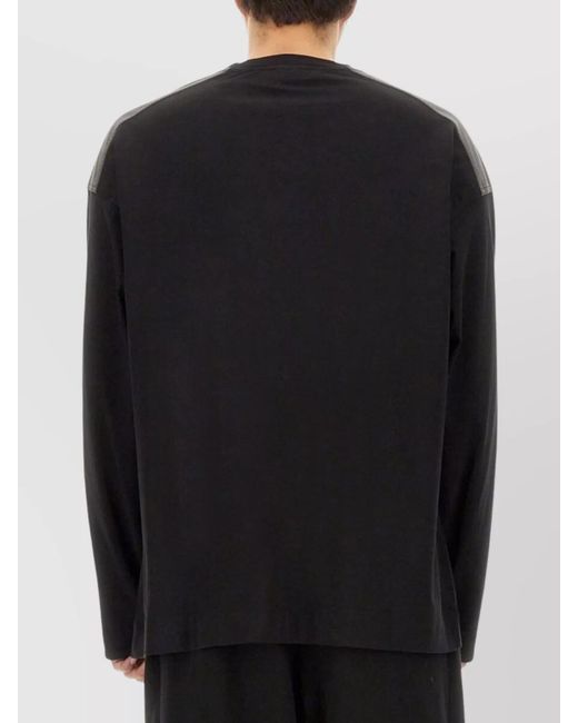 Dries Van Noten Black Cotton Sweatshirt for men