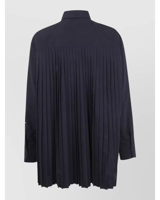 Sportmax Black Cotton Classic Shirt
