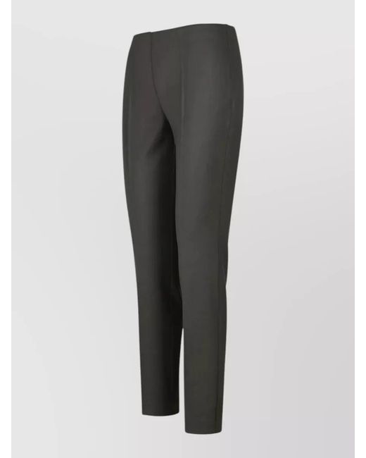 P.A.R.O.S.H. Gray Tailored Pants Front Crease Side Seams