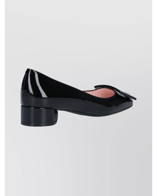 Roger Vivier Multicolor Patent Leather Ballerina Shoes