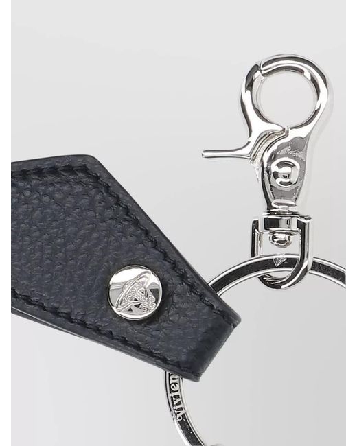 Vivienne Westwood White I Love Orb Keychain