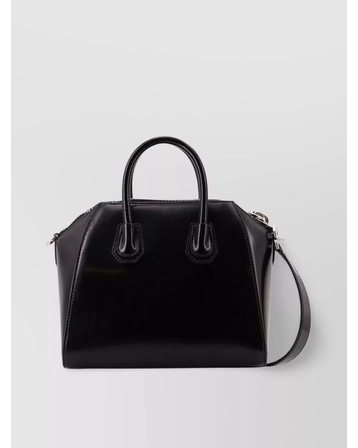 Givenchy Black Antigona Mini Leather Shoulder Bag