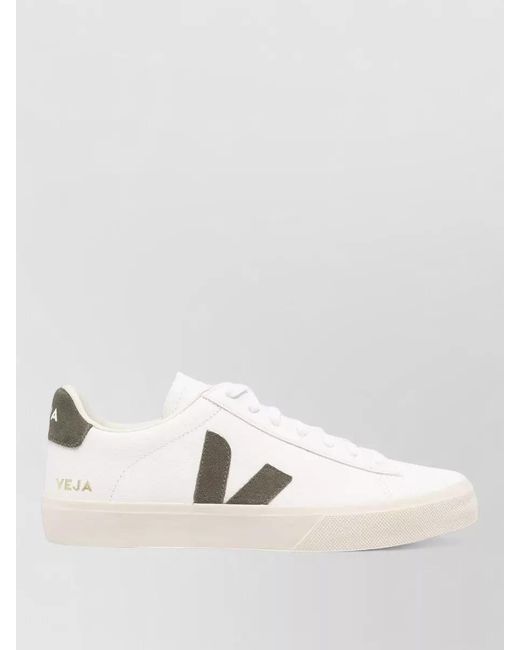 Veja Natural Leather Low-Top Sneakers for men