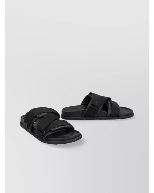 Moncler Multicolor Leather Slides