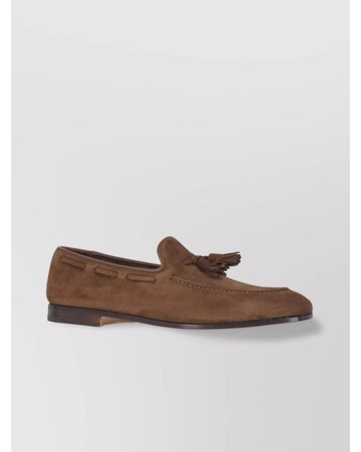 Church's Brown Leather Loafers for men
