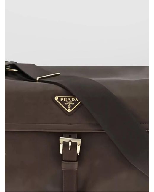Prada Multicolor Explore Large Leather Shoulder Bag