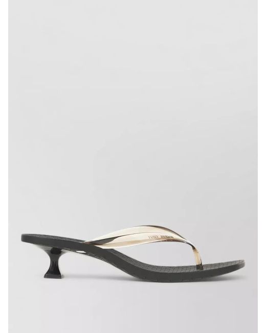Tory Burch Multicolor Two-Tone Rubber Sandals