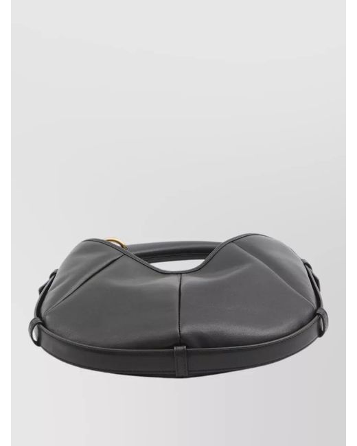 Saint Laurent Black Small Quilted Leather Tote Bag