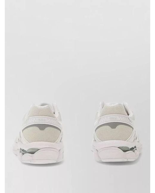 Asics White Gel Cumulus 16 Mesh Panels Sneakers