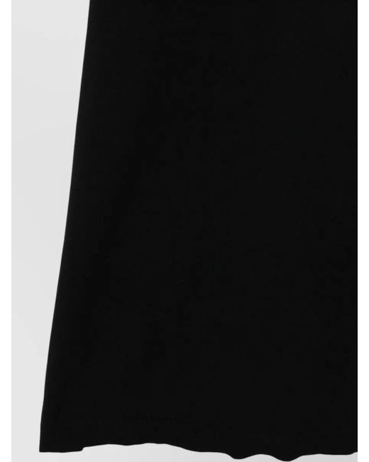 Lisa Yang Black Cashmere V-Neck Spaghetti-Strap Slip Dress