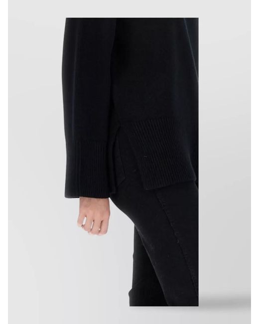Canada Goose Black Cashmere Turtleneck Jumper