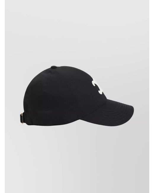 Céline Blue Cotton Baseball Cap