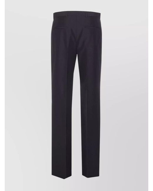 Gucci Blue Tailored Wool Selvedge Pants For for men