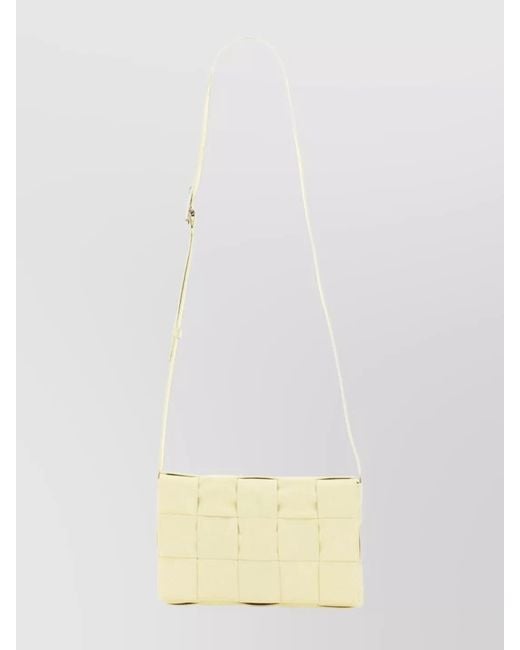 Bottega Veneta White Messenger Bag for men