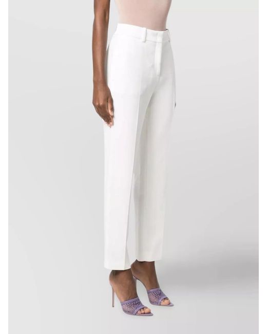 Ermanno Scervino White Tailored Trousers