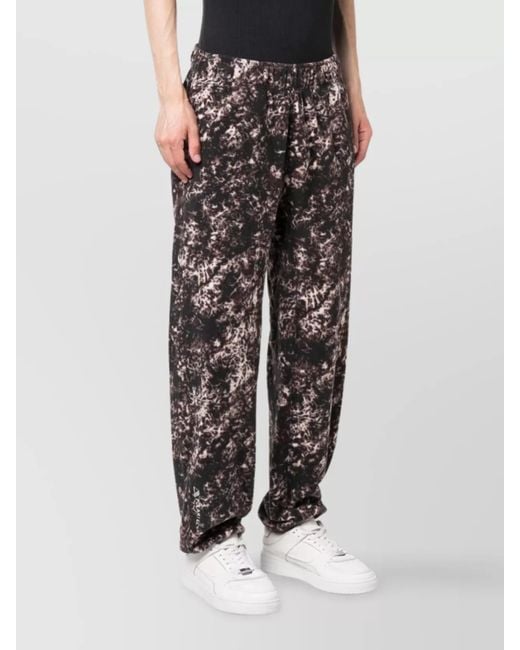 Nike Black Straight-Leg Track Pants for men