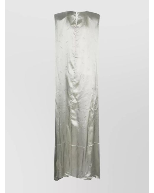 Vetements White Maxi Dress