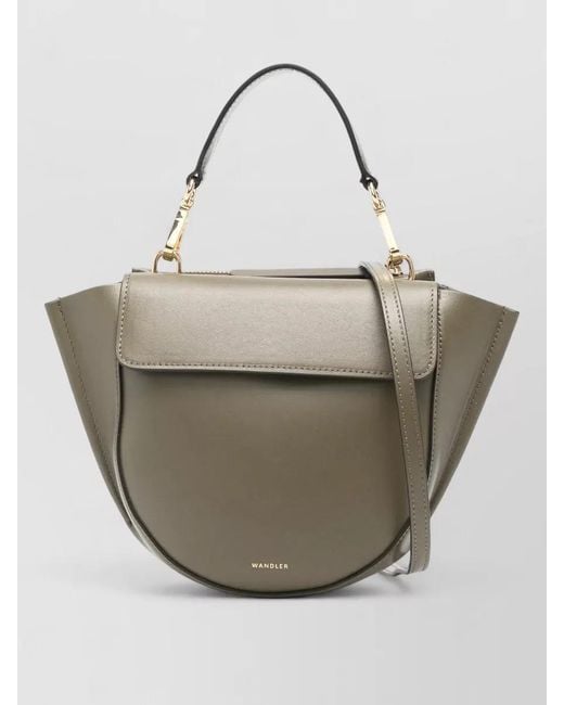 Wandler White Hortensia Mini Shoulder And Crossbody Bag