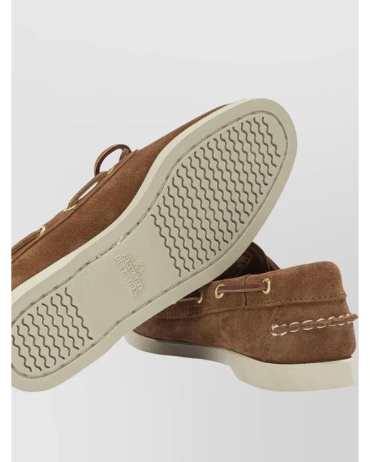 Sebago Brown Portland Artisan Ox Lace Up Shoes