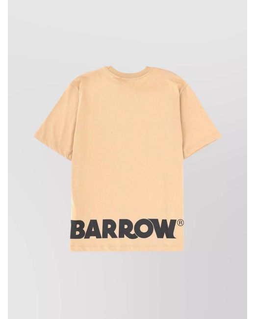 Barrow Multicolor Cotton Relaxed-Fit T-Shirt