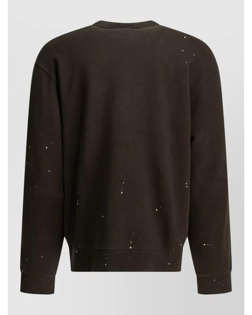 Carhartt Black Painter Crew Neck Sweatshirt Kangaroo Pocket for men