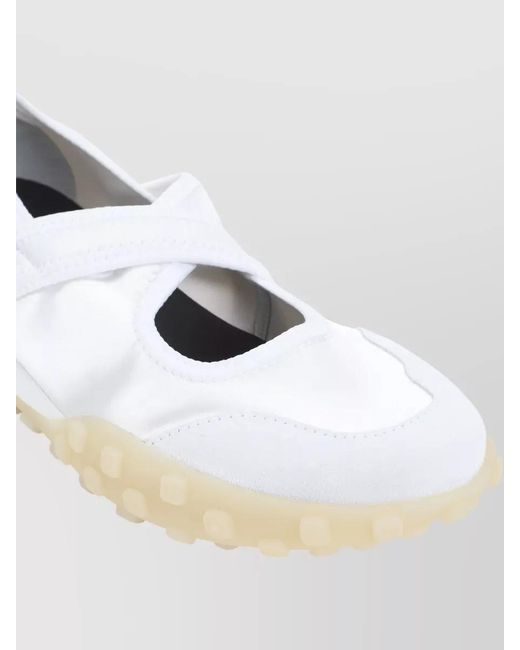 Jil Sander Metallic Slip-On Sneakers