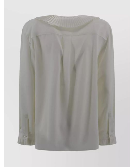 Philosophy Gray Blouse