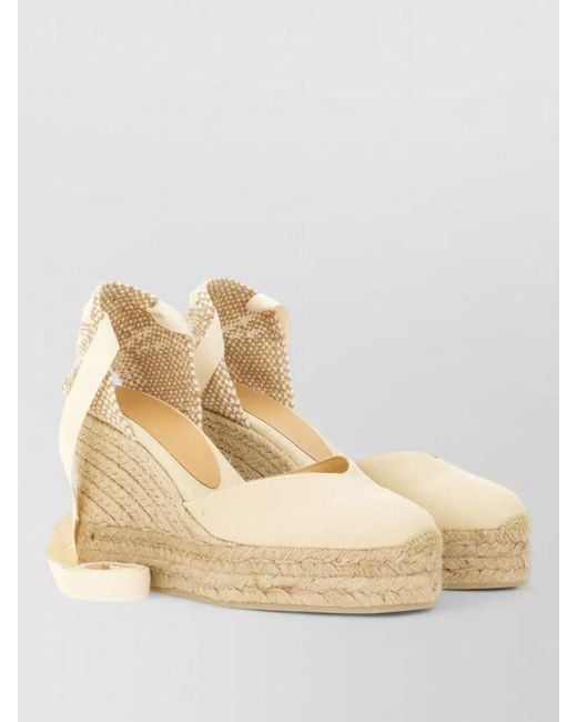 Castaner Natural Organic Cotton Espadrille Sandals