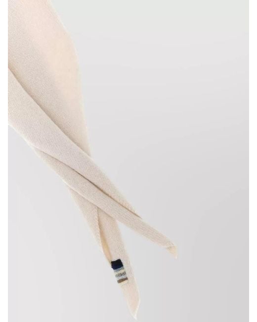 Extreme Cashmere White Cashmere Foulard