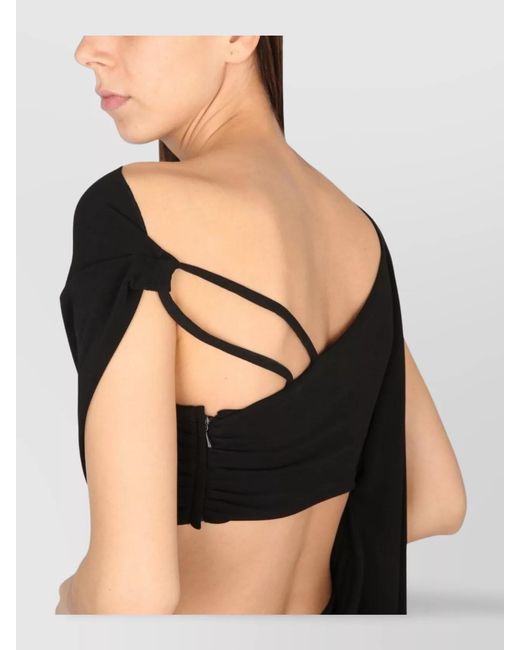 Alberta Ferretti Black Gown