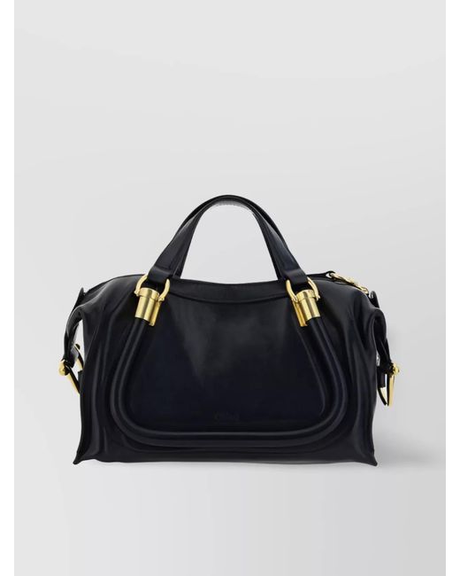 Chloé Blue Leather Shoulder Bag