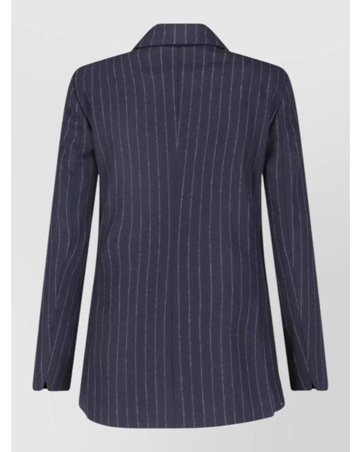 Lardini Blue Cashmere Blend Suit Jacket