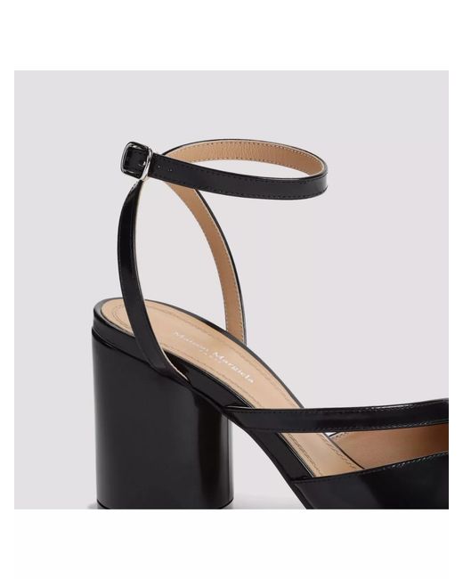 Maison Margiela White Leather Tabi Sandal Pumps