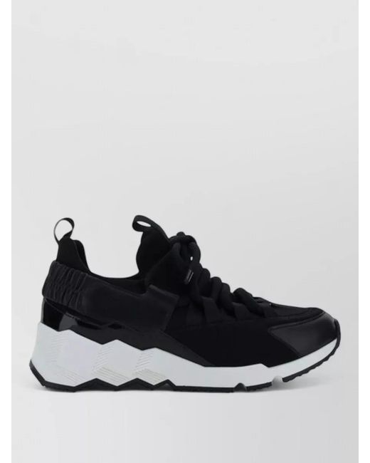 Pierre Hardy Multicolor Leather Paneled Low-Top Sneakers