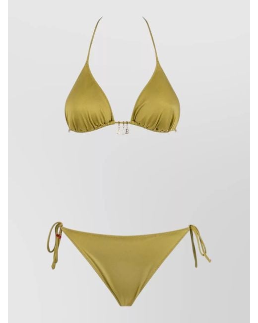 Mc2 Saint Barth Metallic Leah Virgo Glossy Finish Bikini Charms