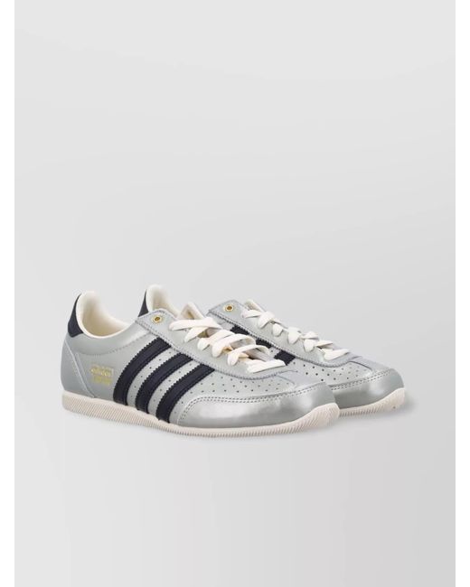 Adidas Originals Metallic Leather Low-Top Sneakers