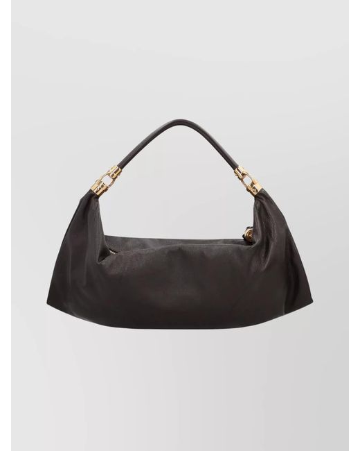 Chloé Multicolor Small Canvas Tote Bag With Leather Trim