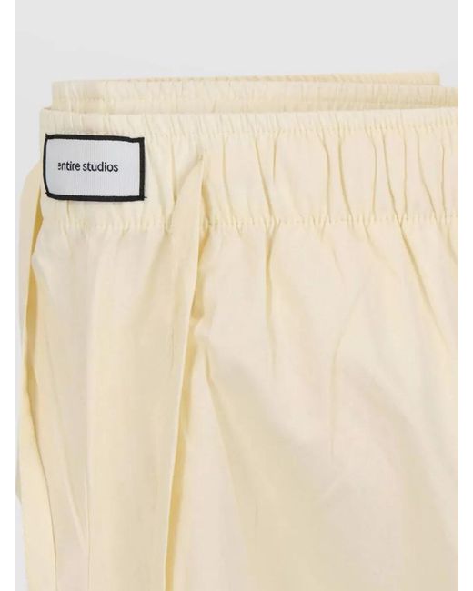 Entire studios Natural Wide-Leg Trousers