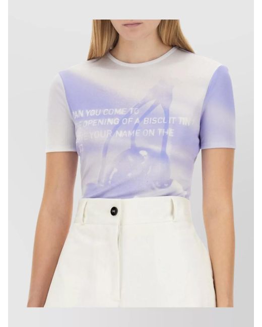 Jil Sander White Slim-Fit T-Shirt