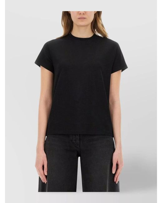 Studio Nicholson Black Cotton Marine T-Shirt