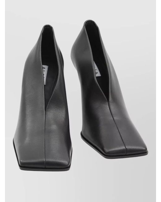 Alaïa Black Leather Pumps