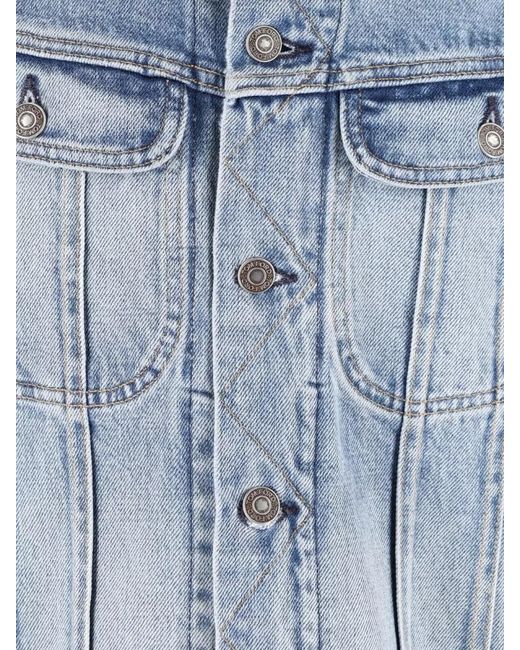 Tom Ford Blue Denim Shirt Long Sleeves Chest Pockets Cuffs for men