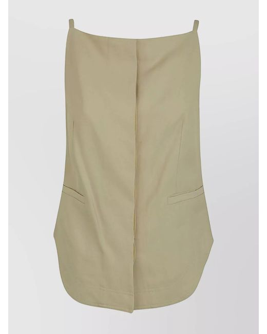 Loulou de Saison Green Sleeveless Blouse